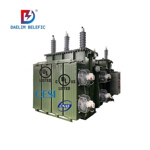 Daelim Transformator Leistungs transformator 5000 Kva Fabrik 33/0,4 kV 6 Mva 7000 Kva 10 Mva Leistungs transformator Preis Drei phasen transformator - Product Image 1