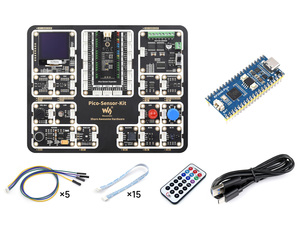 Raspberry Pi Pico kit sensore entry-level con Pico scheda di espansione integrato RP2040 Plus scheda madre con pin header