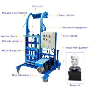 Isıl bozunum tesisi için geri dönüşümlü gıda atık öğütücü çekirdek Motor bileşen kaldırma kurulumu - Product Image 2