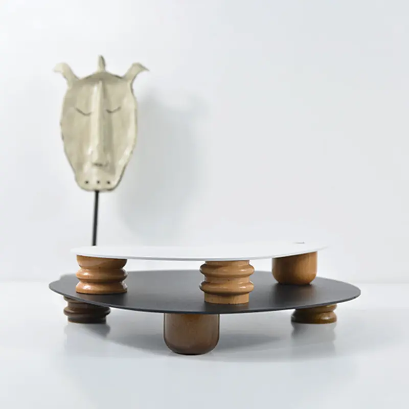 Креативный железный магнитный многофункциональный лоток для хранения, набор парфюмерных принадлежностей, поднос для украшения стола