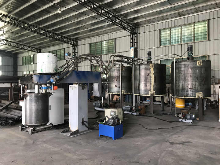 Newest Automatic Sponge Batch Foaming Making Machine