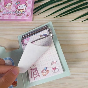 Bloc de notas personalizado, tablero de archivos, diseños de estilo colorido, blocs de notas de papel para escribir, lindo portapapeles Kawaii para la escuela - Product Image 5