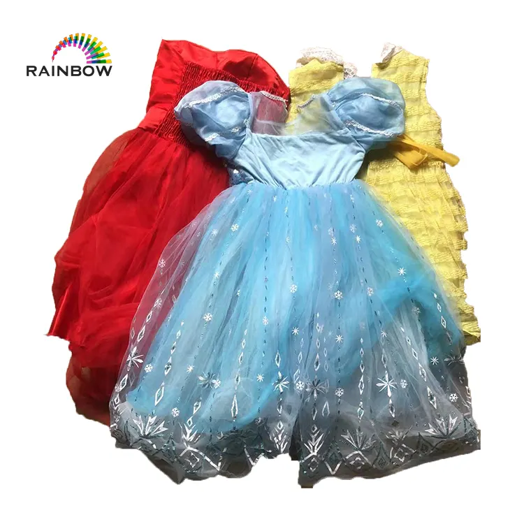 Vêtements d'été pour enfants coréens robe d'occasion pour fille vêtements d'occasion robe pour enfants d'occasion robe pour enfants d'occasion à vendre