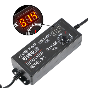 DC可调电源3-12v 3-24v 9-36v 1a 2a 3a 5a 10a可调电源适配器，带数字显示电源适配器 - Product Image 1