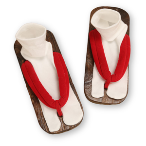ขายส่ง Flip Flop ถุงเท้า Casual Tabi แยก Toe Geta Wicking ผ้าฝ้ายถุงเท้าสนุกพรีเมี่ยม V-Toe Big toe Designer ถุงเท้า - Product Image 4