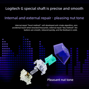 Bàn phím chơi game <span class=keywords><strong>Logitech</strong></span> G316x với tốc độ phản hồi 8K Bàn phím cơ có dây tùy chỉnh được điều khiển bởi phần mềm ghub L-axis - Product Image 5