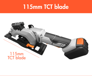 Electric Multi-function 115mm 4-1/2&quot; 24T TCT Blade Compact <strong>Mini</strong> <strong>Saw</strong> Mill Circular - Product Image 5