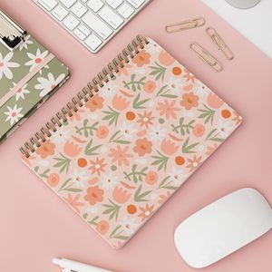 Cuaderno en espiral con logotipo personalizable, cuaderno de diario A5, regalo de promoción, cubierta de cuero personalizada, cuaderno de bobina - Product Image 3