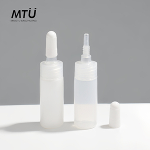 迷你5毫升塑料美容护理滴管瓶材质，喷嘴盖上PP螺丝小挤压瓶 - Product Image 3