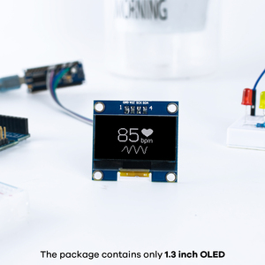 4PIN 1,3 Zoll IIC I2C SPI OLED-Modul Anzeigetafel 128x64 SH1106 Weiß/Blau oled Bildschirm Kompatibel mit Arduino Raspberry PI - Product Image 2