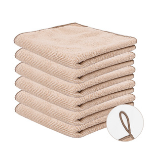 Yüksek kaliteli renkli mikrofiber temizlik bezi yumuşak ve kalın yüksek su emici yıkama bezi çalışmak kolay - Product Image 6