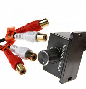Coche Original amplificador de potencia regulador del volumen coche potenciómetro RCA header de entrada/salida - Product Image 3