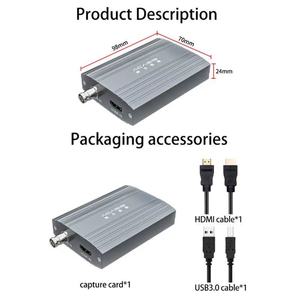 ACASIS USB3.0 SDI 1080p 60FPS HD Video Capture <strong>Card</strong> HD to USB 3.0 Video Recording Box Adapter Dongle Game Live Broadcast Stream - Product Image 4