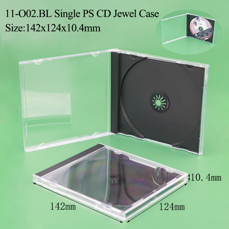 O02 : Boîtier CD 10,4 mm Noir