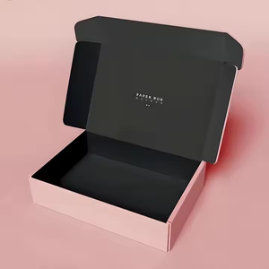 カスタム印刷された色段ボール郵便ボックス紙包装段ボールメーラー出荷ボックス段ボール箱製造機用 - Product Image 3