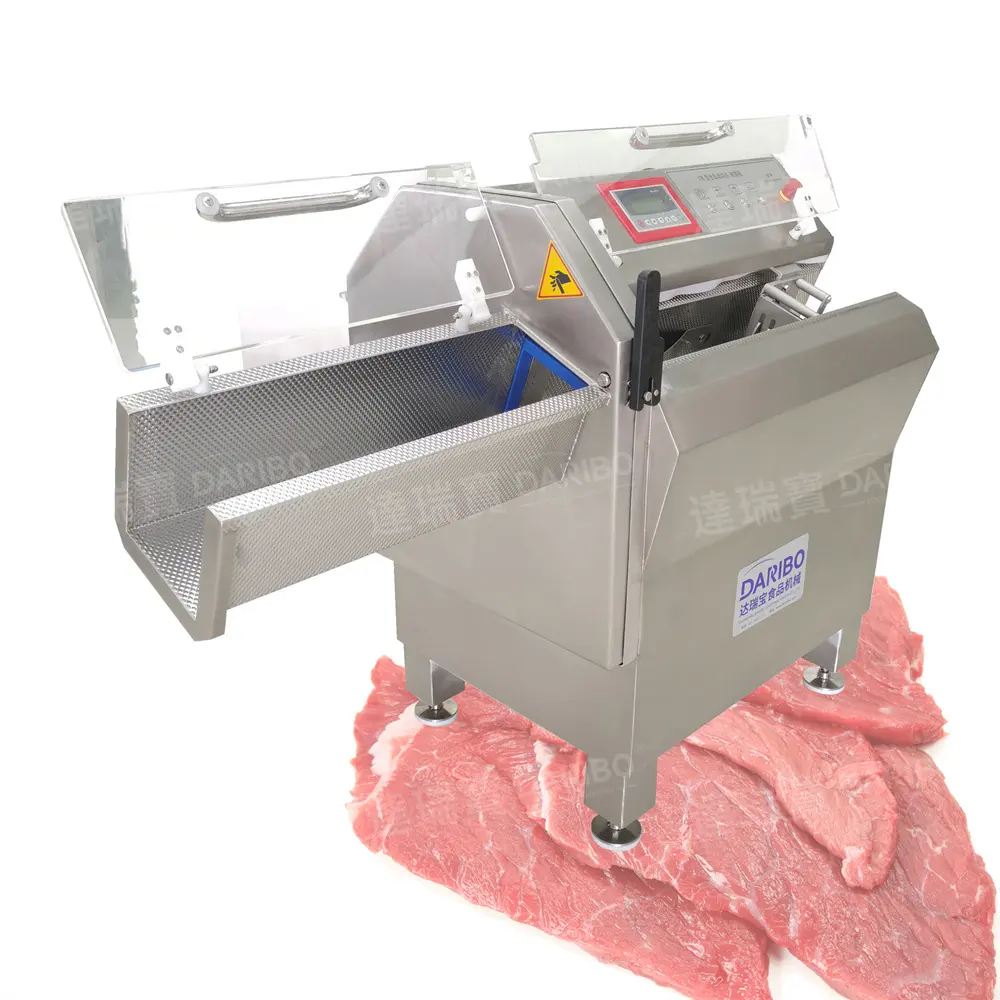 הבחירה העליונה בשר עז עוף קפוא בשר meton מכונת slicer