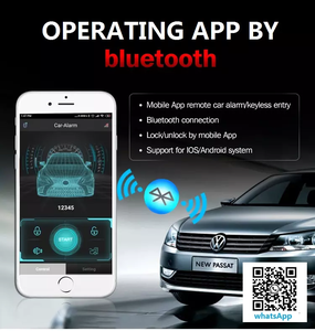 דרך אחת מקפץ קוד מרחוק חכם APP רכב מעורר הולם מערכת זמין עבור אקוודור שוק