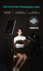 Ra96 + Led Video ışık paneli uzaktan kumanda çift renkli 3200K-5700K fotoğrafçılık aydınlatma paneli kamera fotoğraf stüdyosu dolgu lambası - Product Image 2