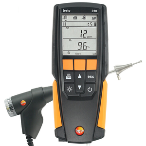 Testo 310工場直送価格燃焼分析器セット | ポータブルCO/O2デュアルガス検知 | 在庫あり即時配送 - Product Image 1
