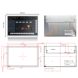 หน้าจอ LCD ขนาด12.1นิ้ว1280x800 IPS ของแท้อ่านได้จากแสงแดดจอแสดงผลกลางแจ้ง HMI โมดูล LCD ขนาด12.1นิ้ว - Product Image 4