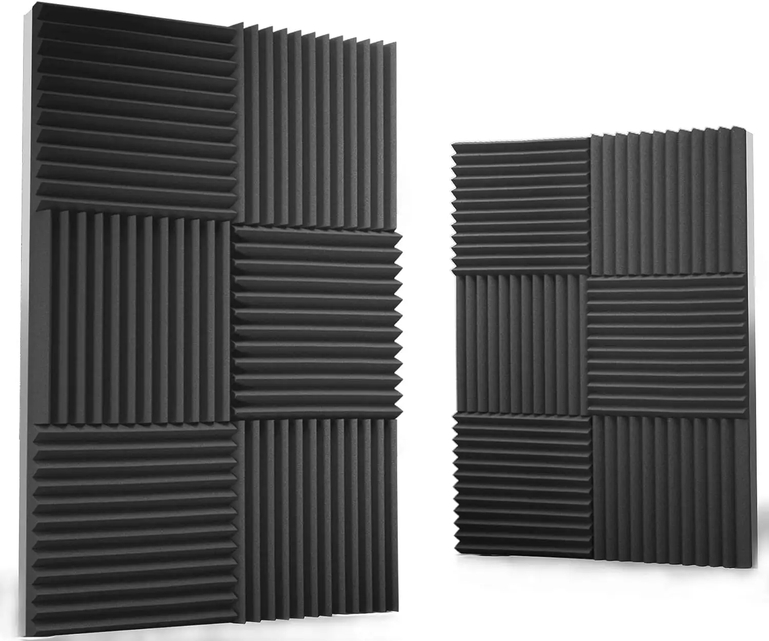 25er Pack Schall dämm platte 50x50x2,5 cm Studio Foam Akustik schaum