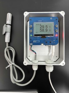 Temperature Humidity Transmitter with <strong>Modbus</strong> <strong>TCP</strong> Protocol, IP68 TH Controller, POE Power Supply, <strong>Data</strong> <strong>Logger</strong> - Product Image 2