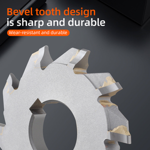 Tungsten çelik karbür dişli kesici CNC kesme aracı Hobbing makinesi freze kesicisi destek özelleştirme - Product Image 3