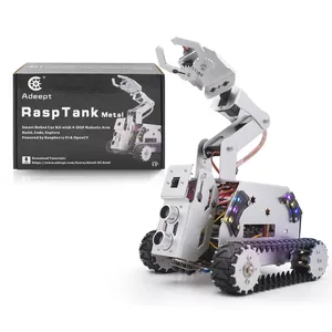 Adeept RaspTank Kit auto Robot intelligente in metallo per scheda Raspberry Pi 5/4B/3B/3B non inclusa - Product Image 6