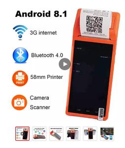 PDA POS Q2I <strong>Android</strong> 11.0 Handheld <strong>Device</strong> Pos Terminal <strong>Built</strong> <strong>in</strong> Thermal <strong>Printer</strong> 58mm - Product Image 2