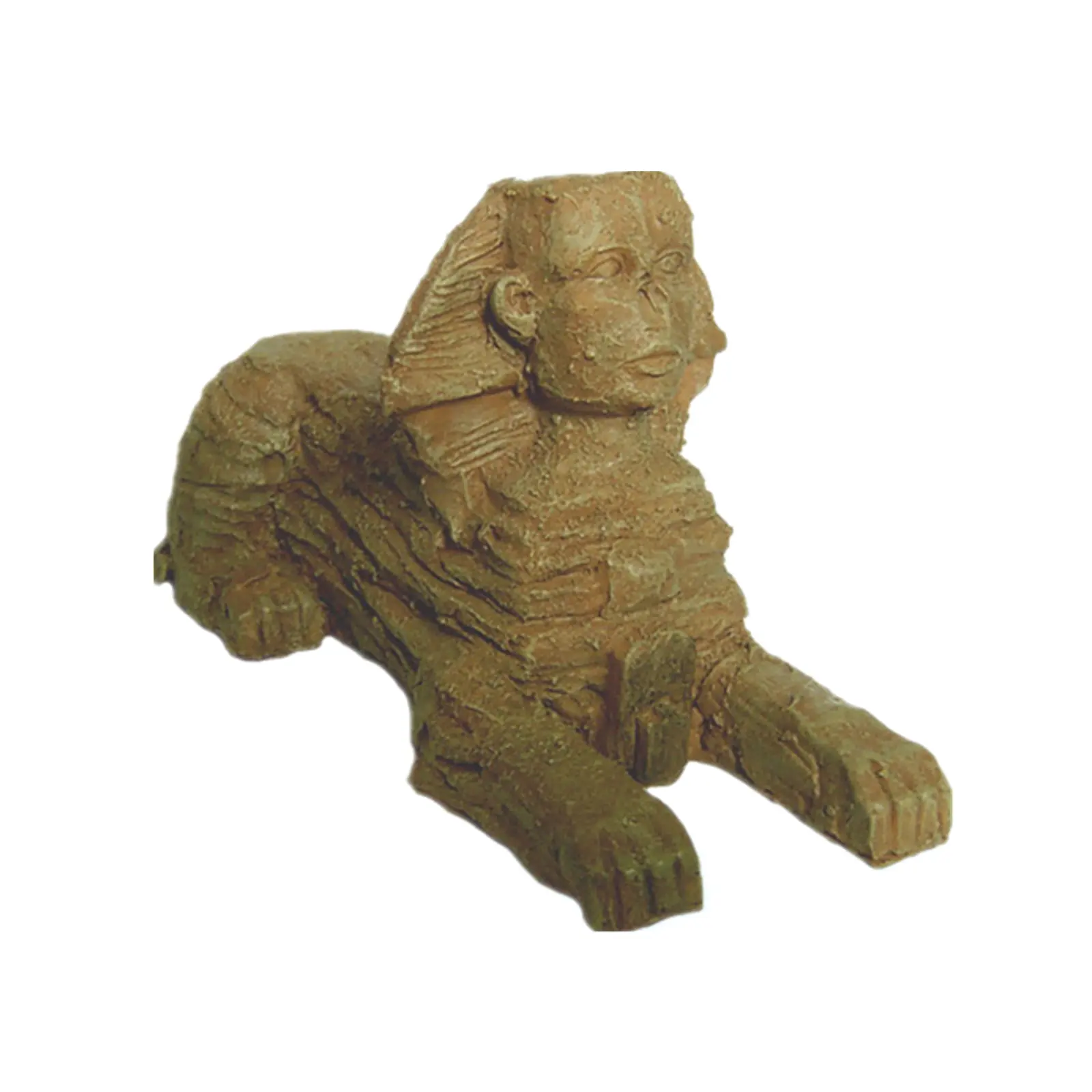 사용자 정의 고대 이집트 스핑크스 동상 수지 공예 사용자 정의 수족관 장식