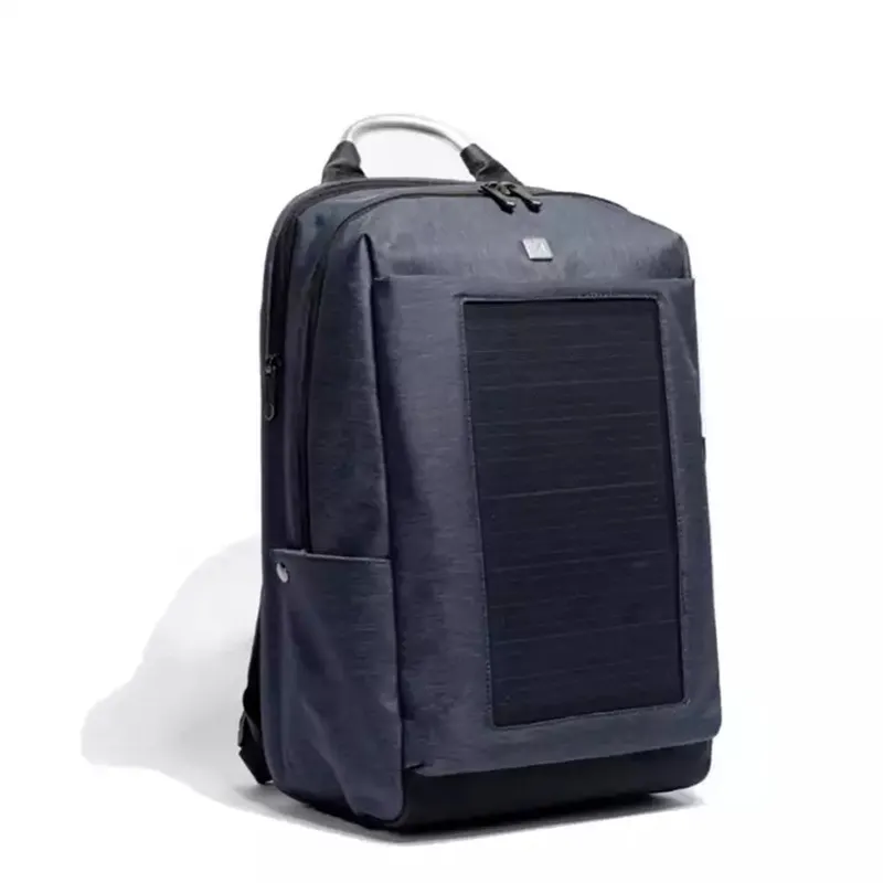 Herren Solar Rucksack Smart Bag 35L 10W Outdoor Solar panel Power Batterie Rucksack mit USB Ladeans chluss Laptop Rucksäcke