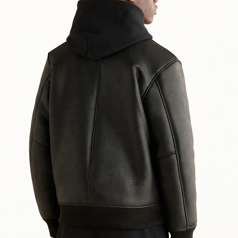 Пользовательские мужские Куртки из искусственной кожи аппликация вышивка зимние мотоциклы университетские куртки