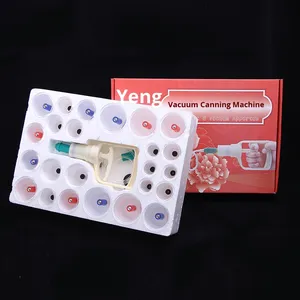 Set bekam vakum rumah tangga, 24 buah dengan cangkir besar penuh untuk Perawatan Tubuh - Product Image 2