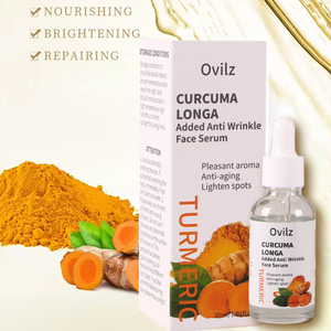 Siero Anti-invecchiamento Anti-rughe per la correzione delle macchie scure con vitamina <span class=keywords><strong>C</strong></span> curcuma idratante nutriente per tutti i tipi di pelle - Product Image 6