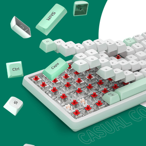 机械游戏键盘102键混合背光c型有线游戏键盘 - Product Image 5