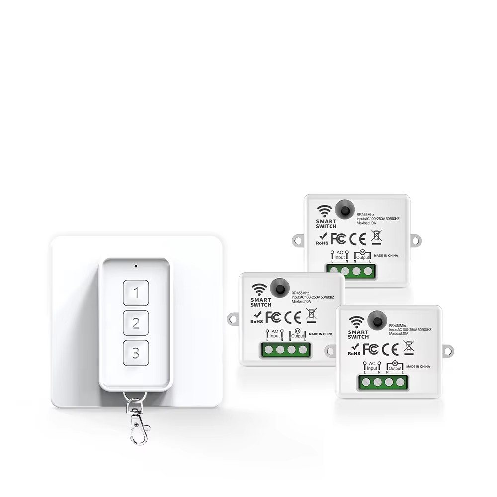 Kit de commutateur intelligent avec récepteur relais sans fil
