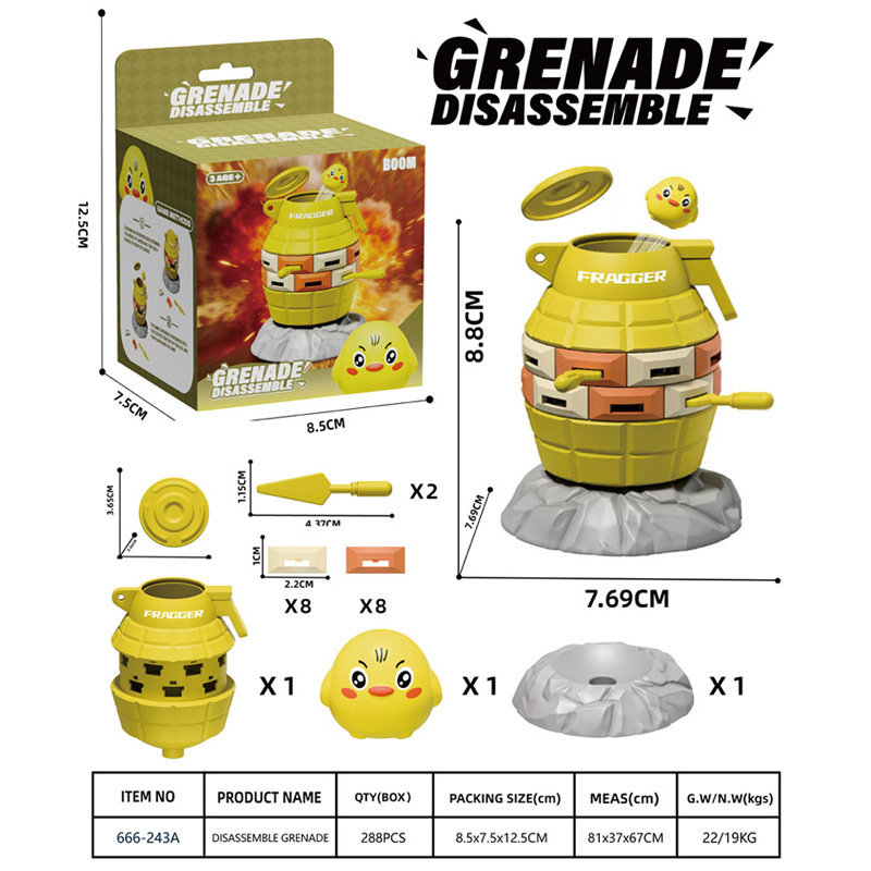 666-243A Desarmar Granadas - Pollo