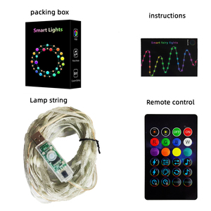 Smart LED Weihnachts baum Lichter Fee Girlande Remote App Fernbedienung USB-Stecker Lichterketten für Urlaub Dekoration - Product Image 6