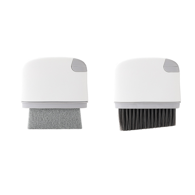 Multi-functional window sill brush - light gray