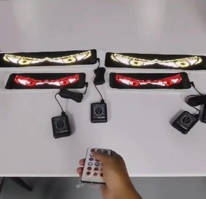 Llamativa pantalla LED para camión y coche, pantalla de ojos, pantalla de ventana de seguridad, aplicación de ojos, texto programable, pantalla LED Flexible animada - Product Image 4