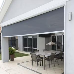 Tirai Gulung Luar Ruangan Elektrik Tahan Air untuk Teras Perloga - Product Image 1