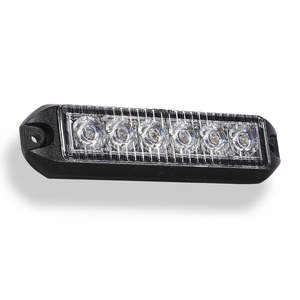 <strong>2</strong> SAE <strong>Class</strong> 1 Bulb Bar for Trucks Fishing Flash Flashing Orange <strong>Led</strong> Strobe Amber Panel Warning Sound Vehicle Beacon Roof Light - Product Image 1