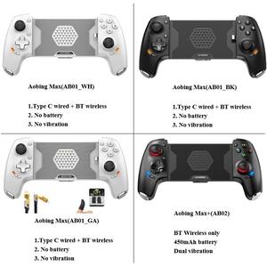 NKIWI Gamwing AB01 AB02 AoBing Max + мобильный телефон игровой контроллер Джойстик Type-C проводной BT Совместим для Android IOS Switch - Product Image 3