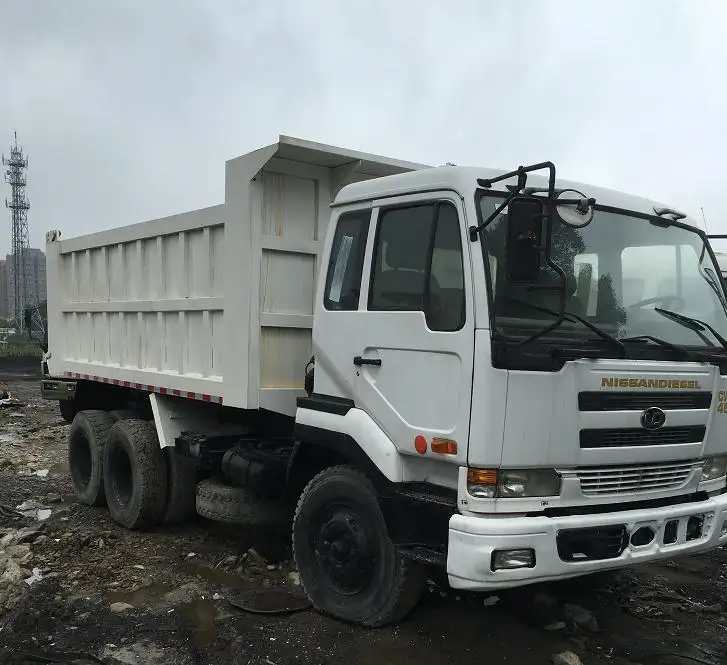 Used Nissan ISUZU Hino dump truck,Nissan Diesel Dump Truck CWB459 6*4 tipper truck