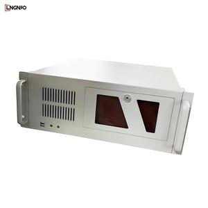 Precio de fábrica Computadora industrial 4U chasis de instalación en rack Computadora industrial con ventilador Computadora de control industrial