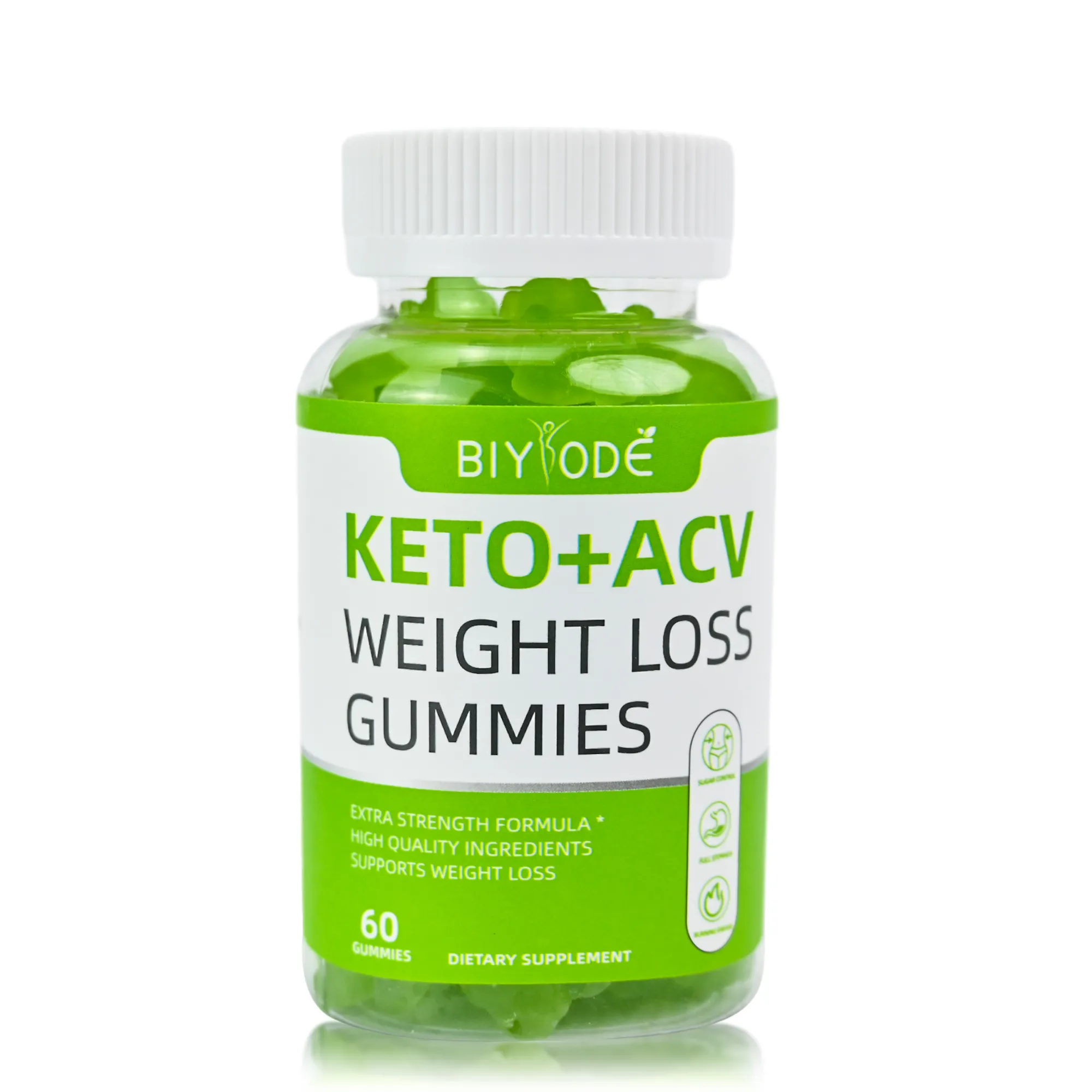 개인 라벨 Keto 구미 건강 보조 식품 keto 체중 감량 제품 슬리밍 구미