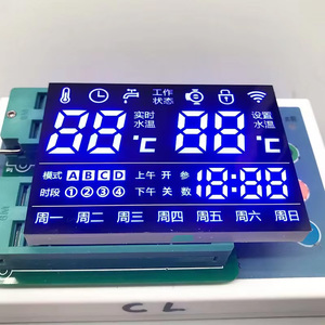 Display a Led personalizzato a sette segmenti per elettrodomestici con Display a Led personalizzato a 7 segmenti - Product Image 3