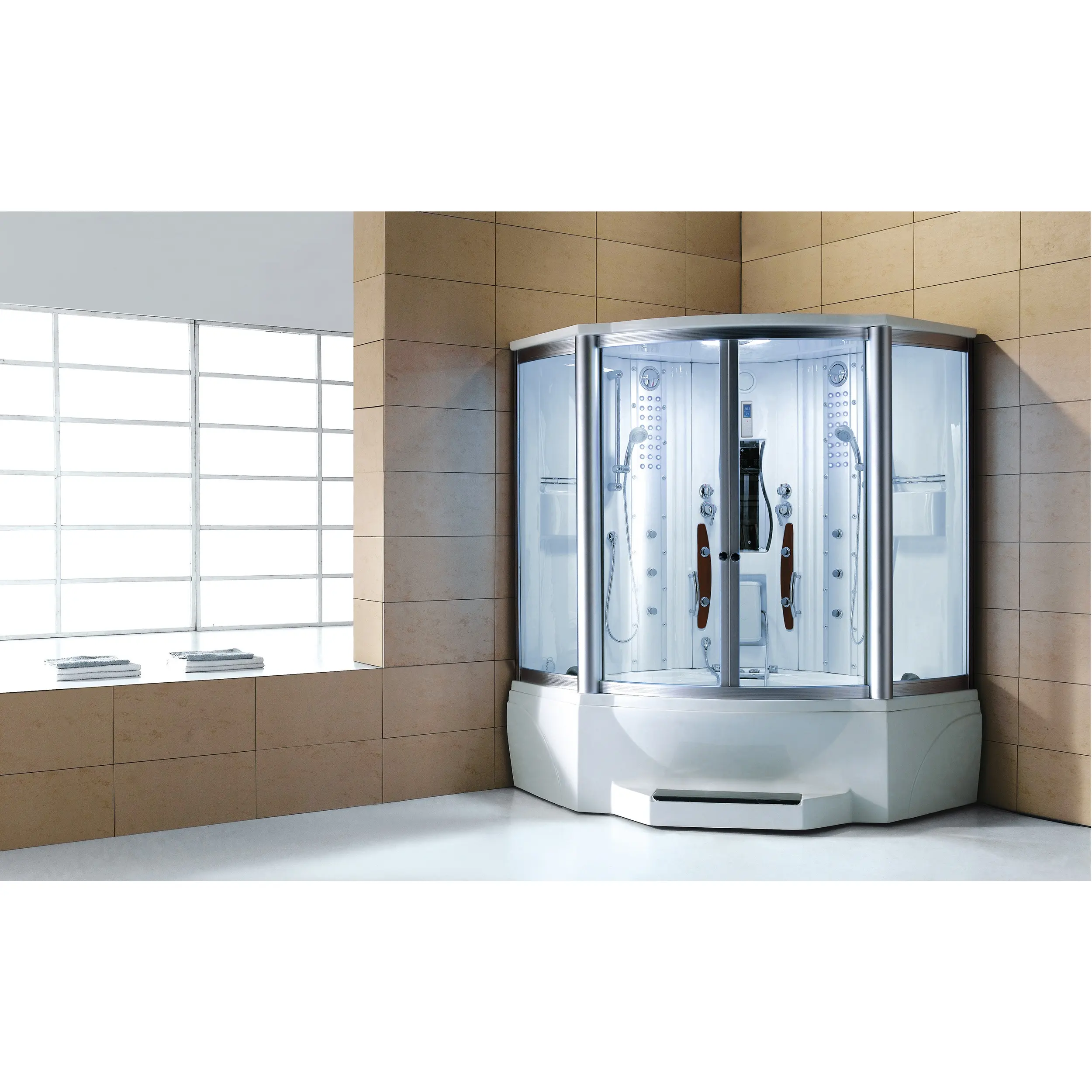 الحديثة نمط البخار دش الغرفة؛ الفاخرة مصممة غرفة البخار. البخار و القدم غرفة استحمام وتدليك غرفة الحديثة دش WS-608A
