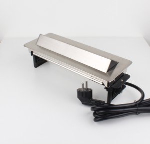 Multienchufes de escritorio eléctrico OEM con 3 salidas y cargador USB Enchufes montados al ras de mesa Enchufe emergente de escritorio - Product Image 6
