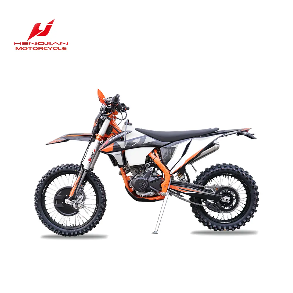 Hengjian Fabriek Groothandel Hot Sell Benzinemotor Enduro Motocross 4-takt Crossmotor Off-Road Motorfiets 250cc Voor Volwassenen